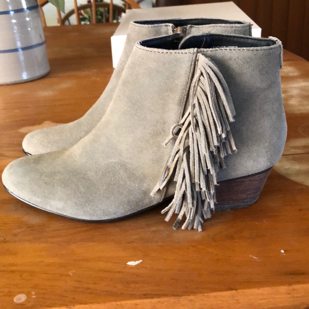 Suede Booties